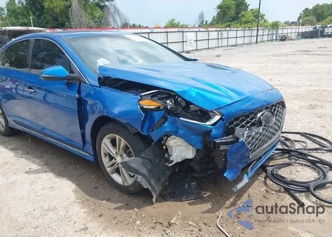 2018 Hyundai Sonata Sport из США, поврежденный, VIN 5NPE34AF5JH642418